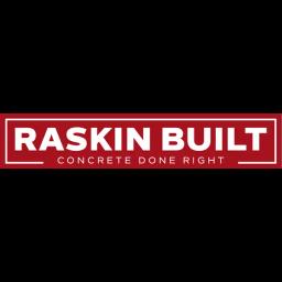Raskin Built LLC: Your partner for high-quality concrete and masonry services, focused on timely completion and clear communication.