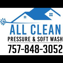 All Clean Pressure & Soft Wash specializes in professional pressure and soft washing services for residential and commercial properties.