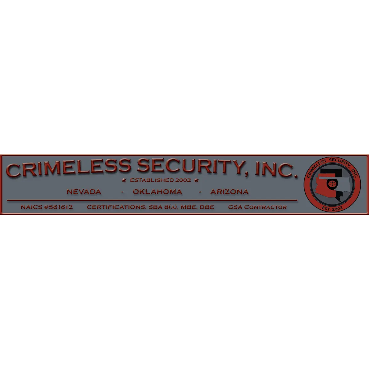 CRIMELESS SECURITY, INC