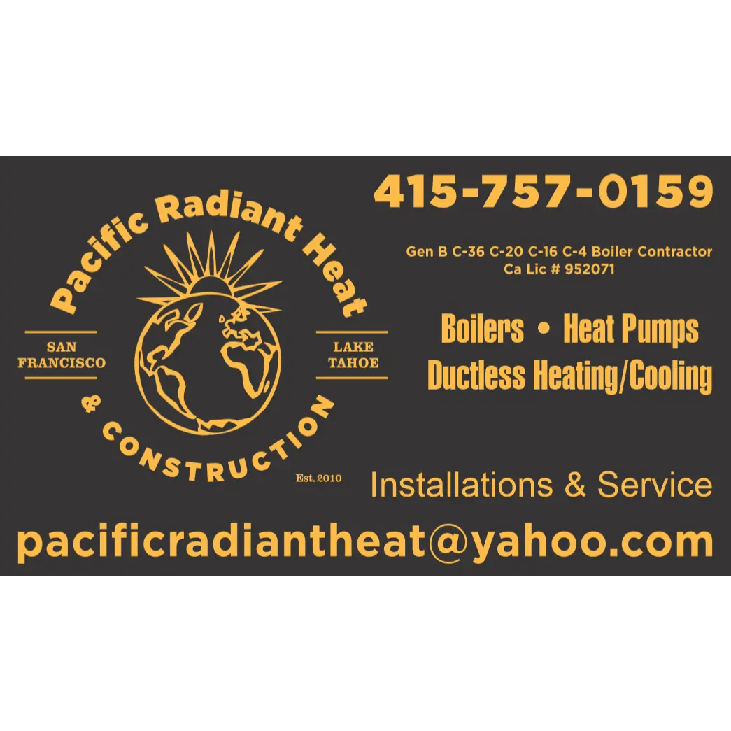 PACIFIC RADIANT HEAT & CONSTRUCTION