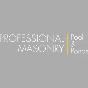 Professional Masonry Pools and Ponds