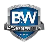 B & W Designer Tile