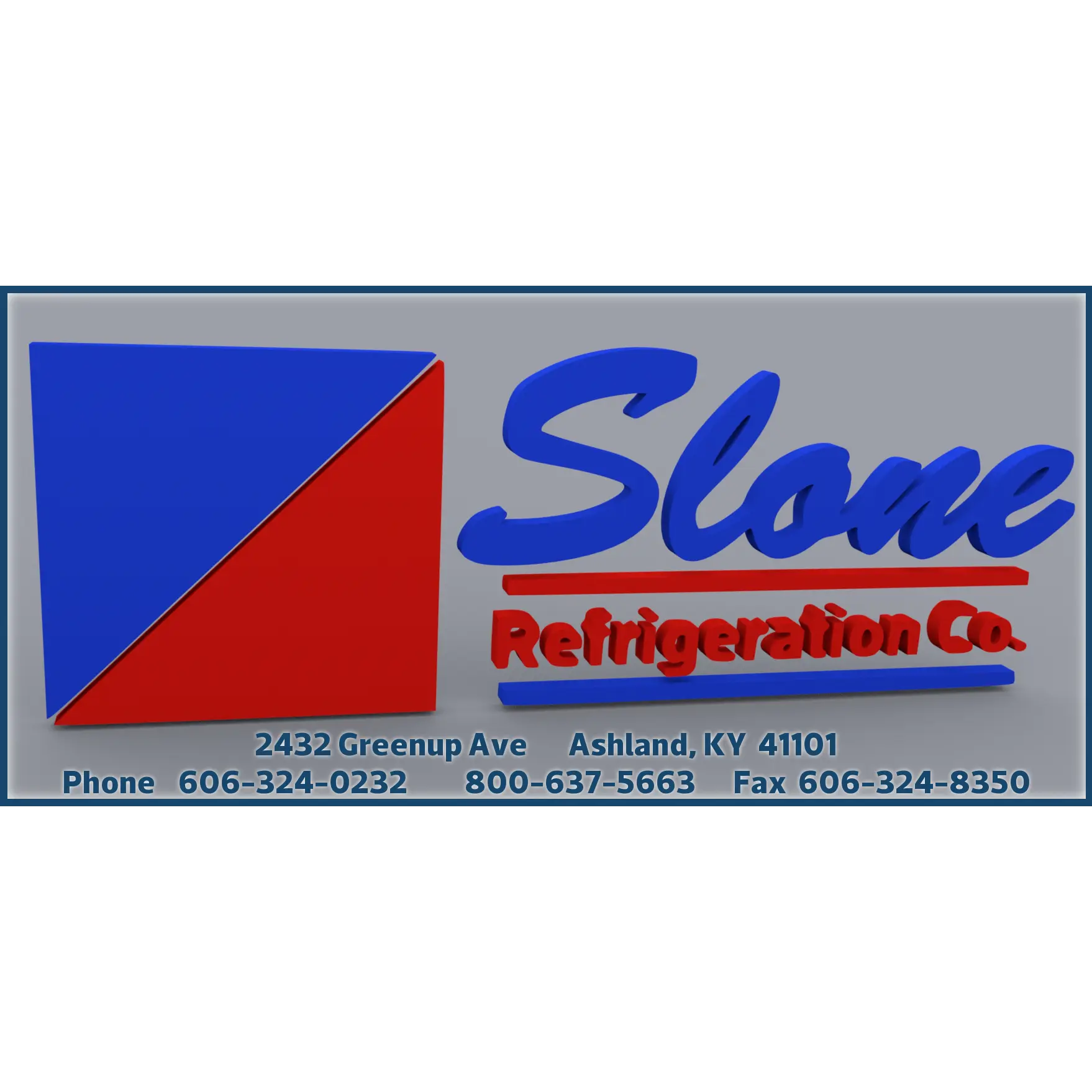 SLONE REFRIGERATION CO., INC.