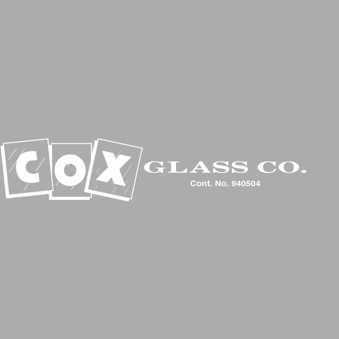 COX GLASS
